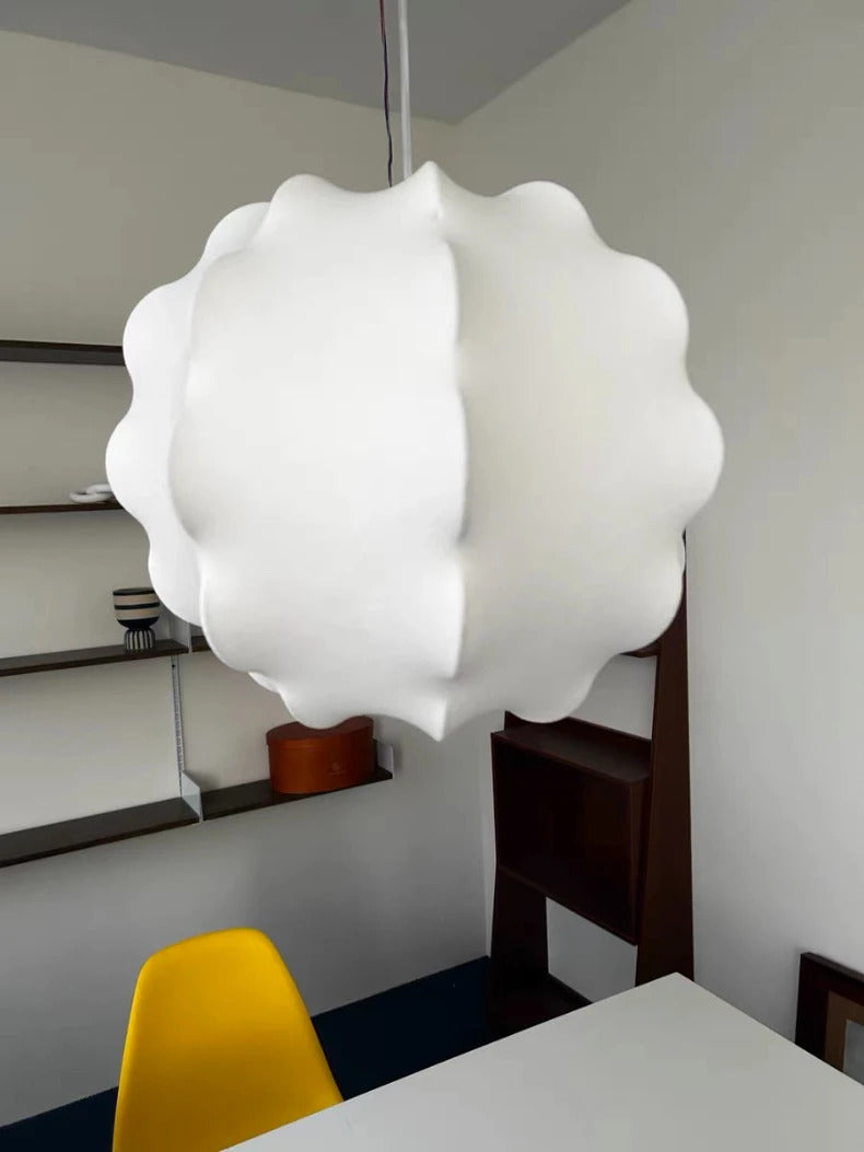 Japan Silk Pendant Light Nordic Creative Silk Chandelier