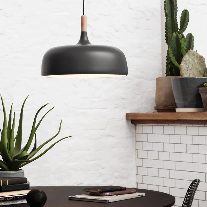 Nordic LED Modern Pendant Lights Iron Kitchen Dinning Room Hanging Lamp