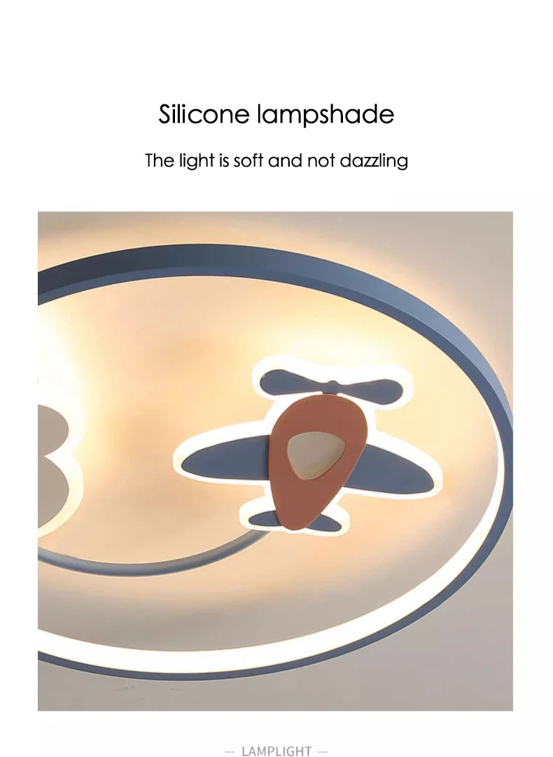 Children's Room Baby Room Ceiling Light LED Warm Boy Girl Bedroom Ceiling Lamps