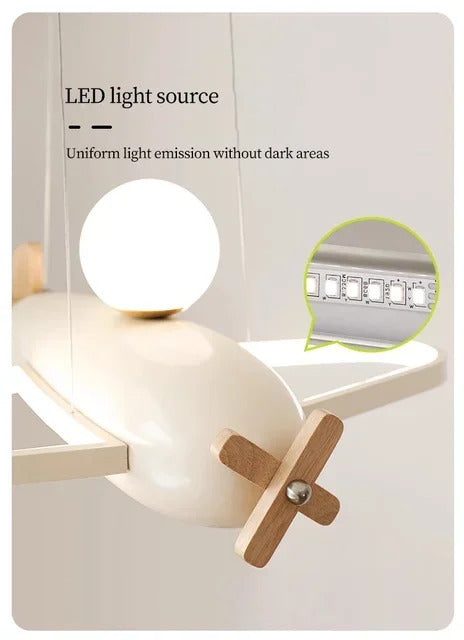 Creative Airplane Lamps Modern Children's Room Chandelier