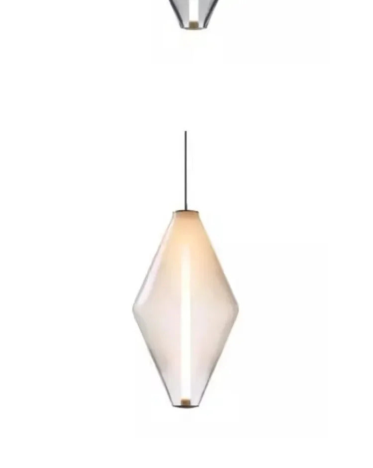 Nordic Minimalist Restaurant LED Pendant Light Modern Designer Glass Pendant Light