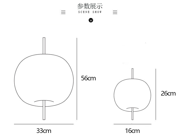 KUSHI pendant light LED minimal kitchen light