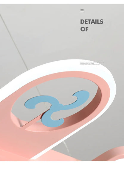 Modern Pink blue chandelier Led deco designer aircraft lamp