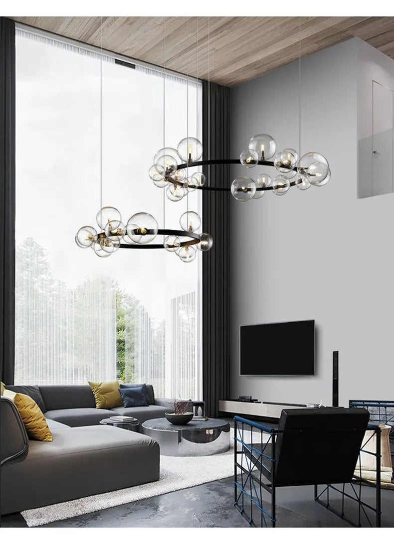 Molecule chandelier LED Modern Minimalist lustre nordic chandelier