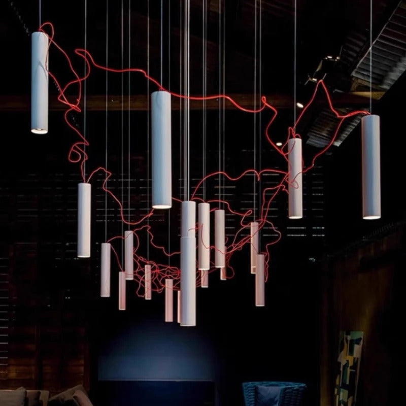 Simbiosi Suspension pendant Lamp Italian Combination spot Light