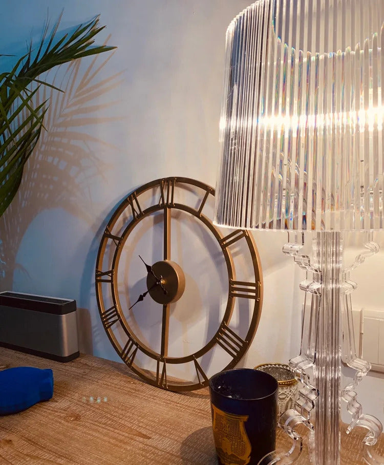 Acrylic Desk Lamp Creative Simplicity for Bedroom study room Personalized Decoration Baroque Ghosting Table Lamps Room Decor