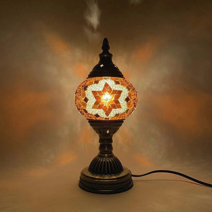 Turkish mosaic glass Table Lamp home bedside table lamp