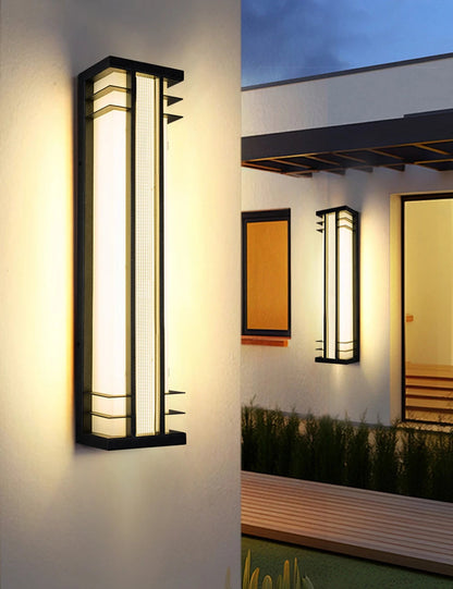 Outdoor foyer wall lamp waterproof entrance door courtyard wall light sconce lighting