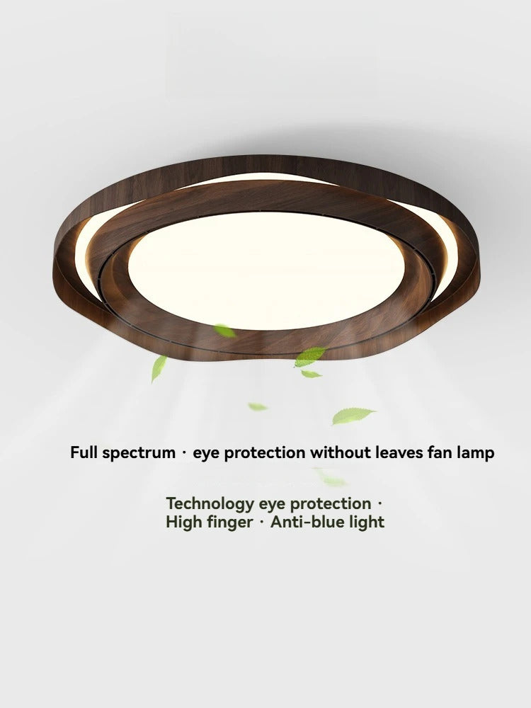 Modern Bladeless Ceiling Lamp Fan Living Room Silent Air Circulation Fan