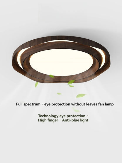 Modern Bladeless Ceiling Lamp Fan Living Room Silent Air Circulation Fan