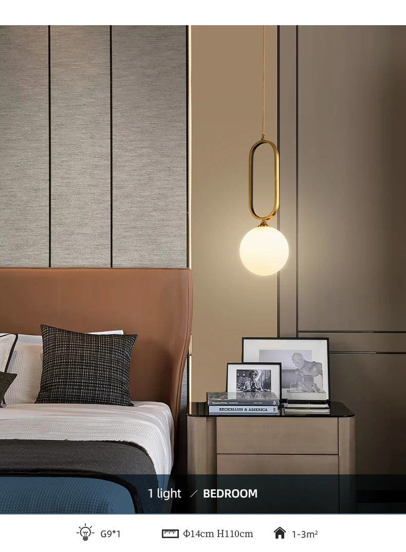 Modern luxury pendant light LED design pendant ball light Decor