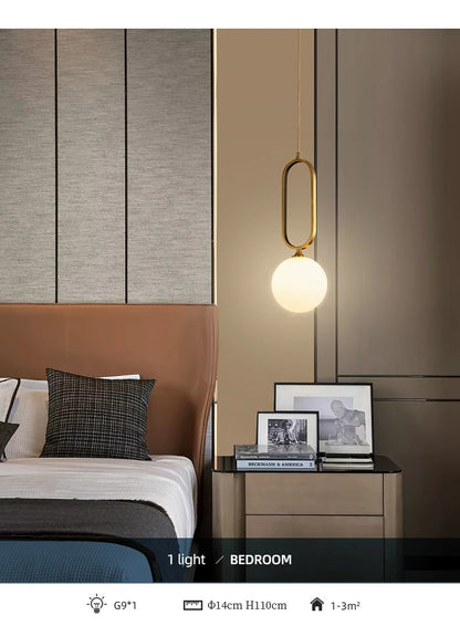 Modern luxury pendant light LED design pendant ball light Decor