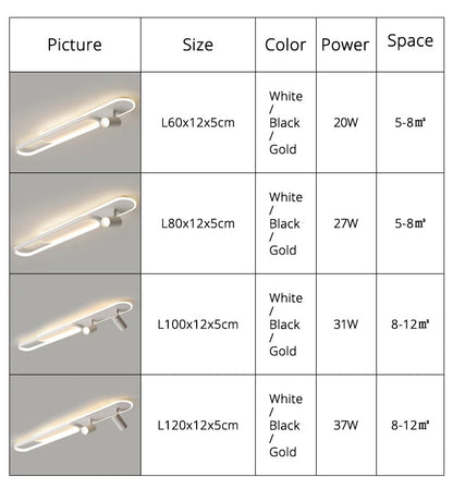 Minimalist Ceiling Lights Home Indoor Decor Lighting