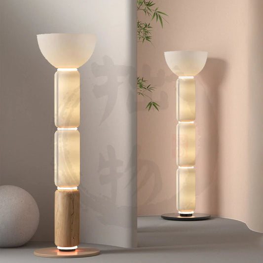 Italy Design LED Floor Lights Heavy Glass Modern Bright Floor Lamps