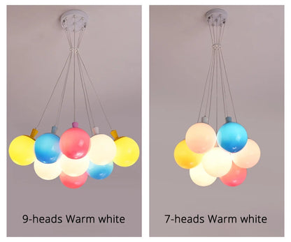 Nordic acrylic chandelier Decoration  Modern balloon lamp Indoor Lighting