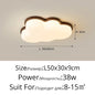 Modern Cloud Ceiling Light cute wooden cartoon Children's bedroom lighting