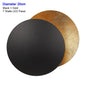 Modern Texture Designer round Wall Lamp Rotatable Black Gold round Sconce light