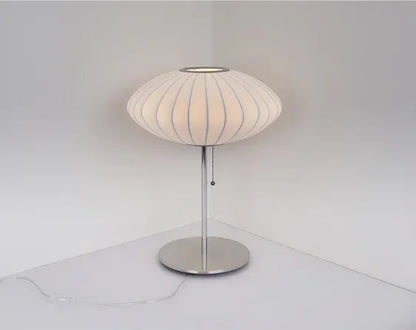 Nelson bubble table lamp wabi sabi white Silk floor light Danish designer Living Room Sofa Side Bedroom Bedside Led Standing Lam