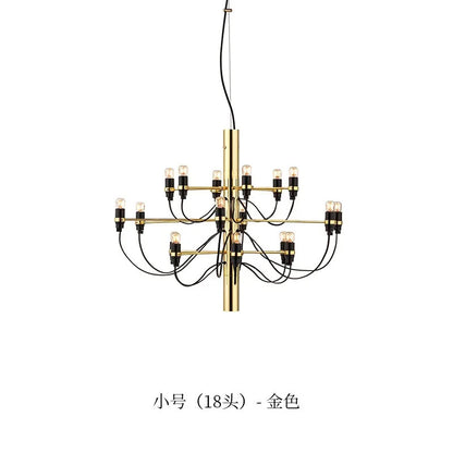 Italian Pendant Lights French Hanging art country Lamp for living room Kitchen Dining Room Villa duplex loft staircases lamp