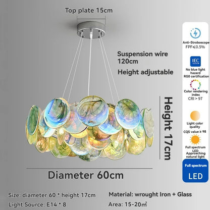 Camisa Murano Glass Chandelier Living Room art deco chandelier