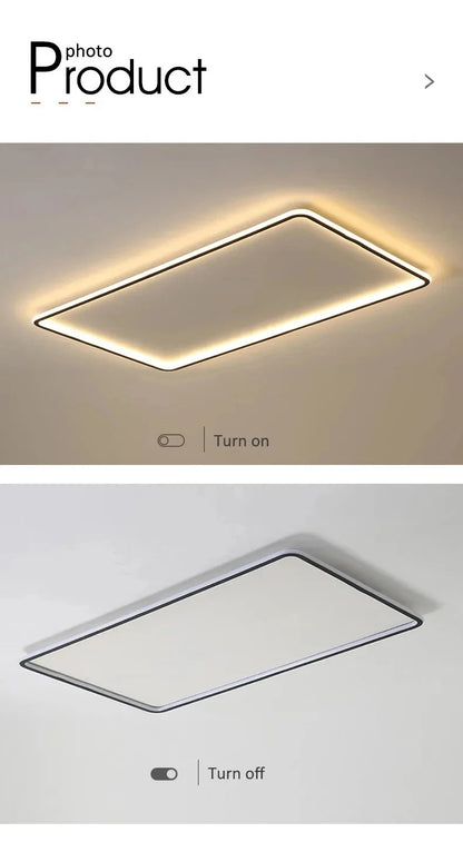 Ultrathin LED Ceiling Lamp Living Room Bedroom Home Decor Lighting Fixture