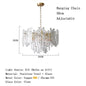 Modern Melting Ice Whiskey chandelier Italy Designer Luxury crystals Amber pendant lamps