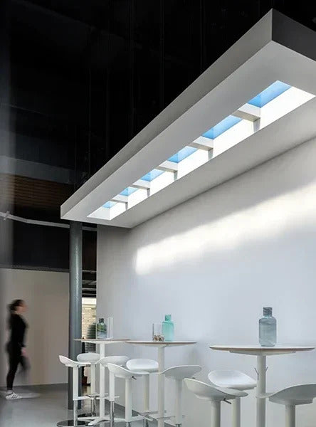 Blue sky ceiling light Kids room semi flush mount ceiling light