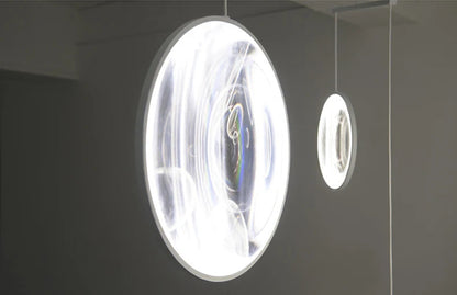 Yuji Okitsu Chandelier LED Round clear glass light replica designer furniture lighting lamp