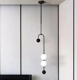 Black Gold Chandelier Pendant Nordic Modern lamp