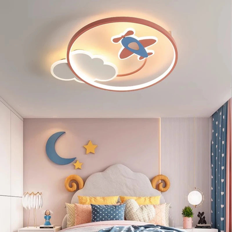 Children's Room Baby Room Ceiling Light LED Warm Boy Girl Bedroom Ceiling Lamps