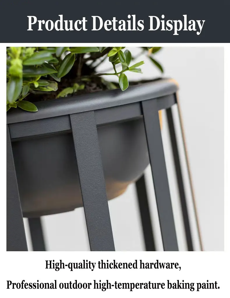 Outdoor Waterproof Lawn Lamps Solar Courtyard Balcony Garden Plant Flowerpot LED lamp