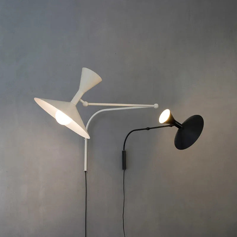 Modern Minimalist Wall Light LED Marseille Italian Designer Swing Arm Adjustable Wall lamp