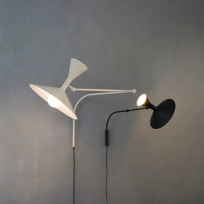 Modern Minimalist Wall Light LED Marseille Italian Designer Swing Arm Adjustable Wall lamp
