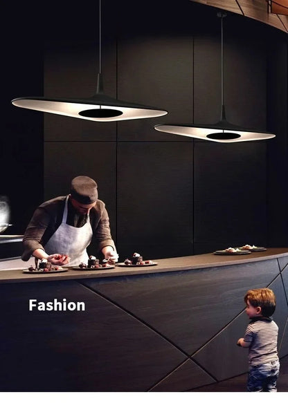 Modern Home Decoration Pendant Light Salon Irregular Resin Led Lamp