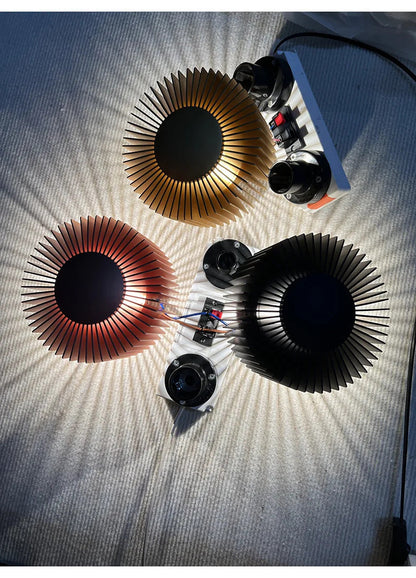 Modern small wall lamp Designer aluminium wall light Black Rose Gold bedroom night sconce