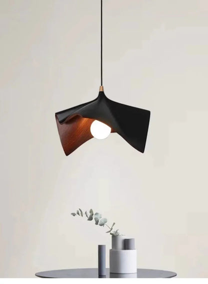 Candeeiro suspenso retro japonês de design exclusivo para restaurantes, mesa de jantar redonda moderna e minimalista, candeeiro suspenso artístico para balcão de bar. 