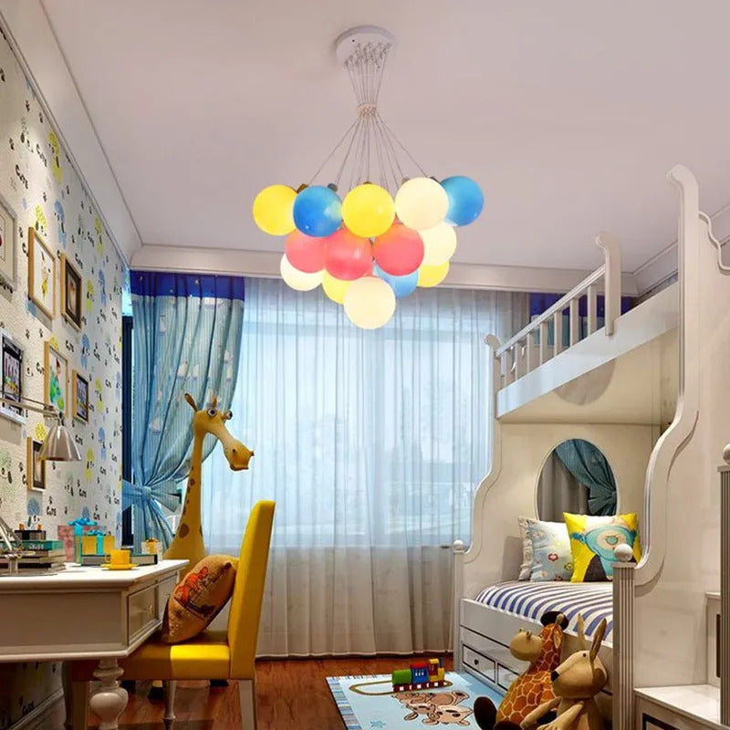 Nordic acrylic chandelier Decoration  Modern balloon lamp Indoor Lighting