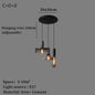 Industrial Concrete Pendant Light Home Decoration Chandelier Fixture Iron Shade Cement Hanging Lamp
