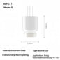 Italian Creative White Glass Shade Pendant Lights Nordic Led Bedside Lamp Round Hanging Lighting for Bar Dining Room Decor Light