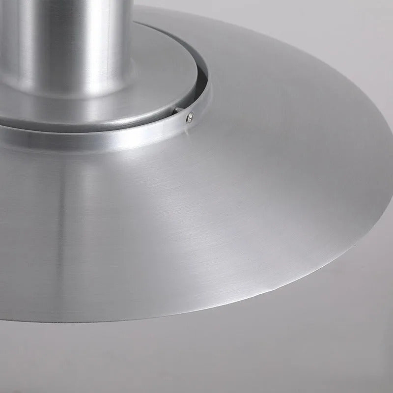 White Silver Aluminium E27 Pendant Lights Art Design For Dining Kitchen Bar Bedroom Cord Adjustable Hanglamp 110-220V