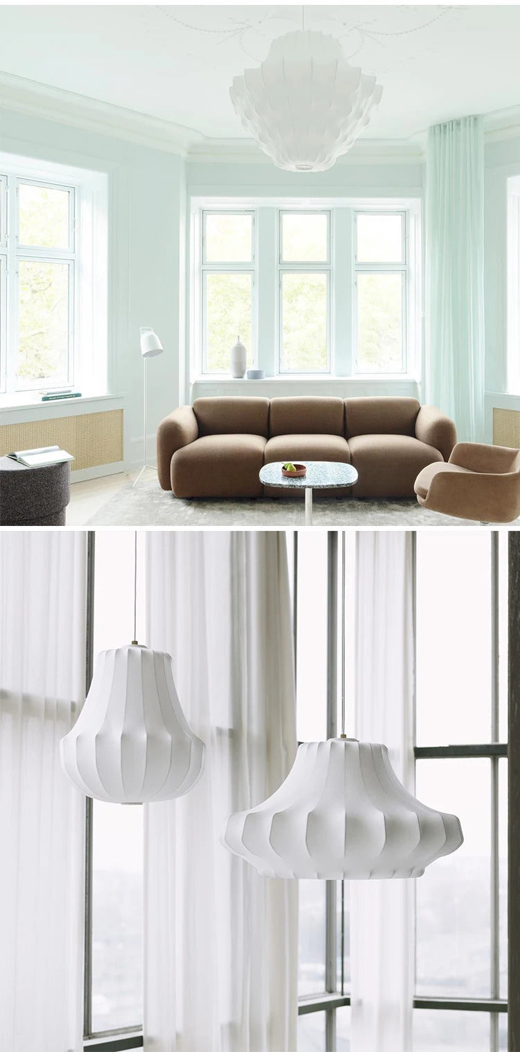 Creative Cocoon Pendant Lamp Wabi Sabi Style Pendant Light