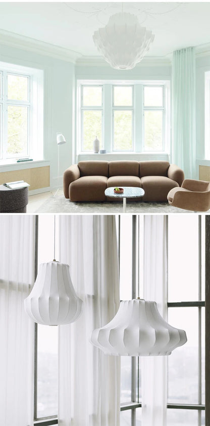 Creative Cocoon Pendant Lamp Wabi Sabi Style Pendant Light