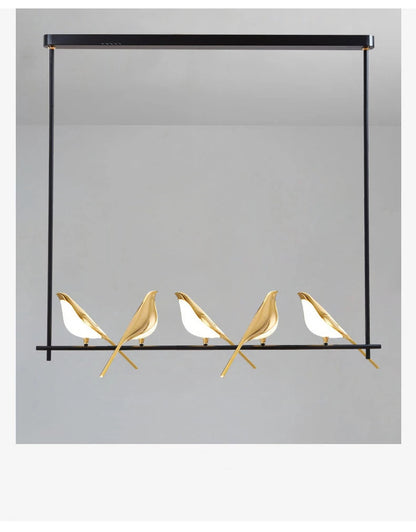 Nomi Chandelier birds chandelier Restaurant kitchen postmodern Decoration lustre design