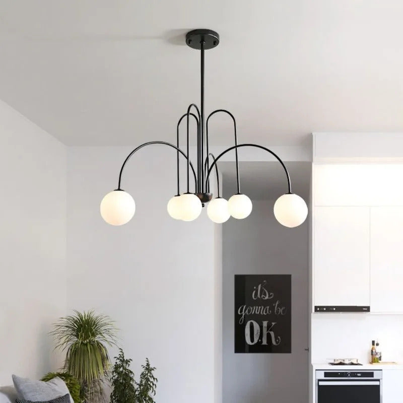 Nordic Minimalist Pendant Light Living Room Restaurant Lamp