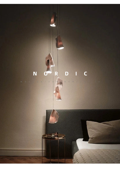 Nordic Minimalist ceramics chandelier Canada designer artistic creativity pendant lamp