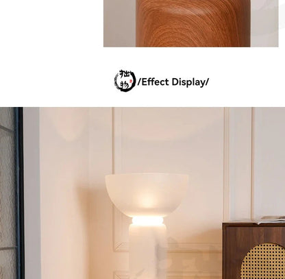 Italy Design LED Floor Lights Heavy Glass Modern Bright Floor Lamps