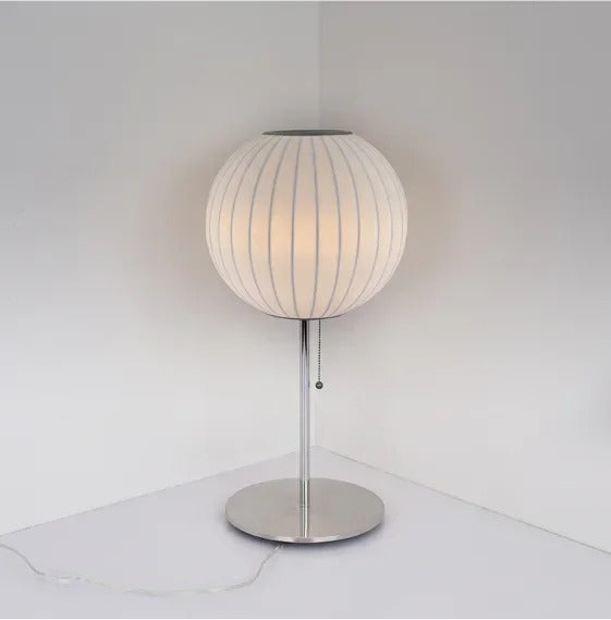 Nelson bubble table lamp wabi sabi white Silk floor light Danish designer Living Room Sofa Side Bedroom Bedside Led Standing Lam