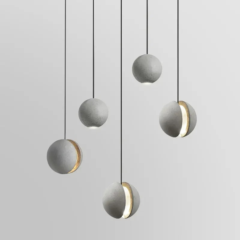 Moon Concrete Pendant Lamp