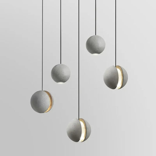 Moon Concrete Pendant Lamp