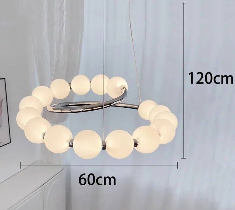 Nordic Minimalist LED Pendant Light Bedroom Food Tables Chandelier Home Decor Light Fixture